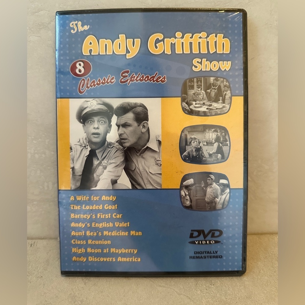 The Andy Griffith Show DVD - 8 Classic Episodes new Sealed